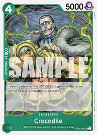 Crocodile (025) #OP09-025