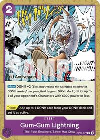 Gum-Gum Lightning #OP09-077