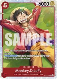 Monkey.D.Luffy (014) #ST21-014