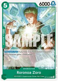 Roronoa Zoro (038) #OP10-038