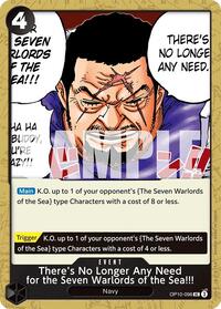 There's No Longer Any Need for the Seven Warlords of the Sea!!! #OP10-096