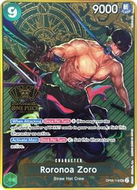 Roronoa Zoro (One Piece Japanese Version 2nd Anniversary Set) #OP06-118