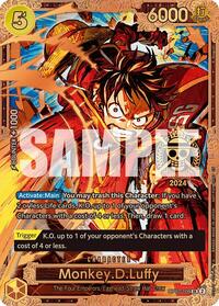 Monkey.D.Luffy (Championship 2024 World Final 3rd Place) #OP07-109