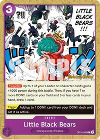 Little Black Bears #OP10-080