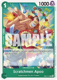Scratchmen Apoo (Tournament Pack 2025 Vol. 2) #EB01-015