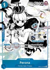 Perona (Championship 2024 Finalist Card Set Vol. 2) #OP01-077