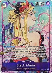Black Maria (Illustration Box Vol.2) (Textured) #OP08-074