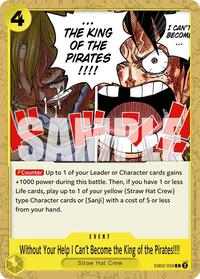 Without Your Help I Can't Become the King of the Pirates!!!! #EB02-059