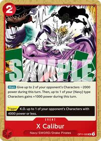 X Calibur #OP11-020