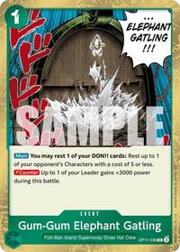 Gum-Gum Elephant Gatling #OP11-038