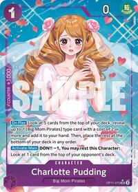 Charlotte Pudding (Alternate Art) #OP11-070