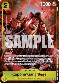 Capone"Gang"Bege (101) (Alternate Art) #OP11-101
