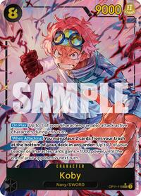 Koby (119) (Alternate Art) #OP11-119