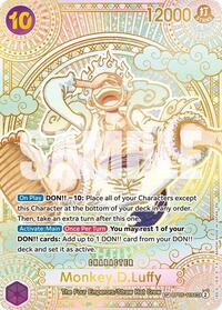 Monkey.D.Luffy (119) (SP) (Gold) #OP05-119