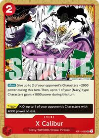 X Calibur #OP11-020