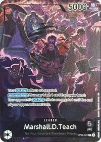 Marshall.D.Teach (English Version 2nd Anniversary Set) #OP09-081