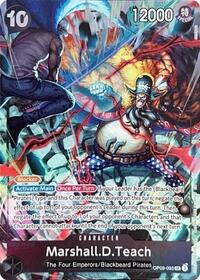 Marshall.D.Teach (093) (English Version 2nd Anniversary Set) #OP09-093