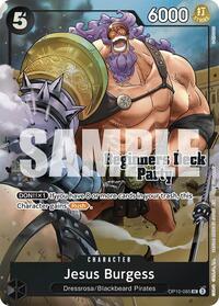 Jesus Burgess (Beginners Deck Party [ST-23] - [ST-28] Winner Pack) #OP10-085