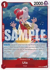Uta (Beginners Deck Party [ST-23] - [ST-28] Participation Pack) #OP09-002
