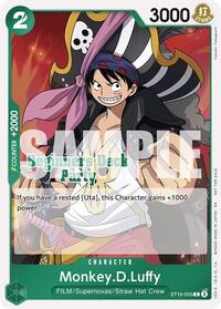 Monkey.D.Luffy (Beginners Deck Party [ST-23] - [ST-28] Participation Pack) #ST16-005