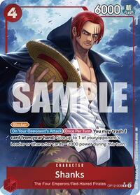 Shanks (008) (Alternate Art) #OP12-008