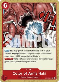 Color of Arms Haki #OP12-019