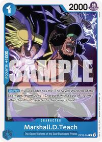 Marshall.D.Teach #OP12-054