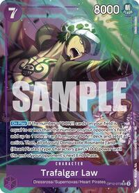Trafalgar Law (073) (Alternate Art) #OP12-073