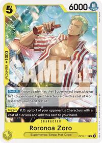 Roronoa Zoro (113) #OP12-113