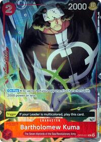 Bartholomew Kuma (Seven Warlords of the Sea Binder Set) #OP05-011