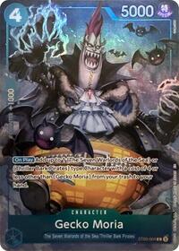 Gecko Moria (Seven Warlords of the Sea Binder Set) #ST03-004