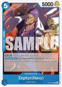 Zephyr(Navy) #OP12-046