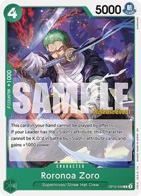 Roronoa Zoro (036) #OP12-036
