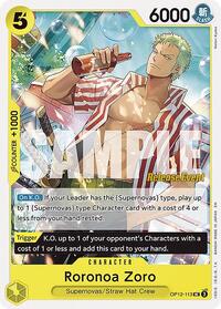 Roronoa Zoro (113) #OP12-113