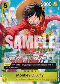 Monkey.D.Luffy (CS 25-26 Finalist Card Set 1) #OP07-109