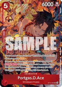 Portgas.D.Ace (CS 25-26 Top Player Pack) #ST15-005