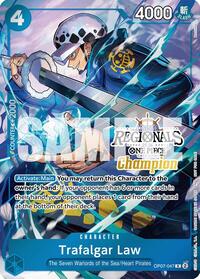 Trafalgar Law (Online Regional Champion Card Set 2025 Vol.2) #OP07-047