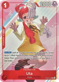 Uta (Welcome Pack Vol. 2) #OP09-002