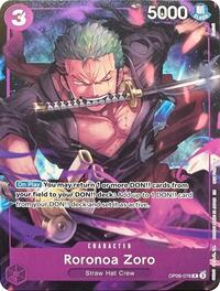 Roronoa Zoro (Welcome Pack Vol. 2) #OP09-076