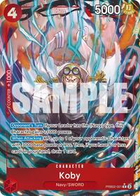 Koby (Alternate Art) #PRB02-001
