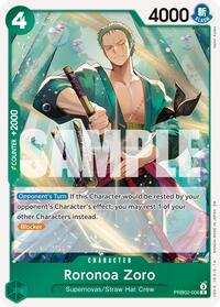 Roronoa Zoro - PRB02-006 #PRB02-006