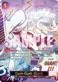 Gum-Gum Giant (Alternate Art) #OP09-078