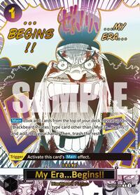 My Era...Begins!! (Alternate Art) #OP09-096