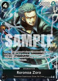 Roronoa Zoro - OP10-095 (Alternate Art) #OP10-095