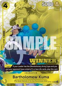 Bartholomew Kuma (Winner Pack 2025 Vol. 4) #OP09-108