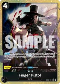 Finger Pistol (Alternate Art) #EB01-051