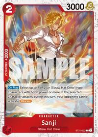 Sanji - ST21-003 (Pirate Foil) #ST21-003
