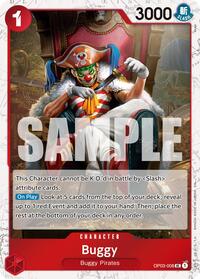 Buggy - OP03-008 (Pirate Foil) #OP03-008