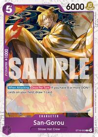 San-Gorou (Pirate Foil) #ST18-003