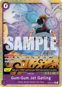 Gum-Gum Jet Gatling (Alternate Art) #OP03-072